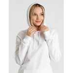 Толстовка с капюшоном унисекс HOODIE, белая, размер XS