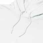 Толстовка с капюшоном унисекс HOODIE, белая, размер XS