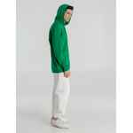 Толстовка с капюшоном унисекс HOODIE, зеленая, размер XS