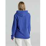 Толстовка с капюшоном унисекс HOODIE, ярко-синий меланж, размер 3XL