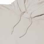 Толстовка с капюшоном унисекс HOODIE, дымчато-серая, размер S