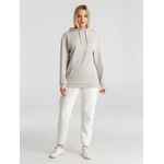 Толстовка с капюшоном унисекс HOODIE, дымчато-серая, размер S
