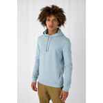 Толстовка с капюшоном унисекс BNC INSPIRE (ORGANIC), серо-голубая, размер XS