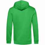 Толстовка с капюшоном унисекс BNC INSPIRE (ORGANIC), зеленая, размер XS