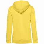 Толстовка с капюшоном женская BNC INSPIRE (ORGANIC), желтая, размер XS