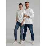 Свитшот унисекс KING, белый, размер XS