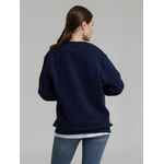 Свитшот унисекс KING, темно-синий, размер XS