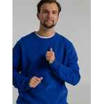 Свитшот унисекс KING, ярко-синий, размер XS
