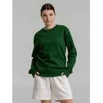 Свитшот унисекс KING, темно-зеленый, размер XS