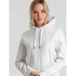 Толстовка с капюшоном унисекс KING, белая, размер XS