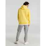 Толстовка с капюшоном унисекс KING, желтая, размер S