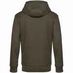 Толстовка с капюшоном унисекс KING, хаки, размер XS