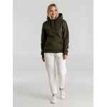 Толстовка с капюшоном унисекс KING, хаки, размер XS