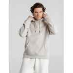 Толстовка с капюшоном унисекс KING, дымчато-серая, размер XS