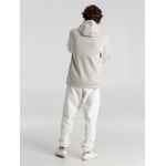 Толстовка с капюшоном унисекс KING, дымчато-серая, размер XS