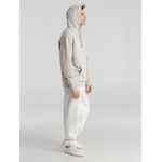 Толстовка с капюшоном унисекс KING, дымчато-серая, размер XS