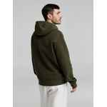 Толстовка на молнии с капюшоном унисекс KING, хаки, размер XS