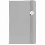 Блокнот SHALL ROUND, серый