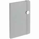 Блокнот SHALL ROUND, серый