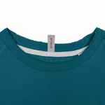 Футболка VOZDUH, темно-бирюзовая, размер S