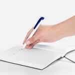 Ручка шариковая FAVORITE, белая с синим