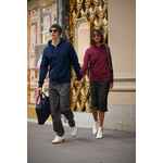 Толстовка на молнии с капюшоном женская QUEEN, темно-серая, размер XS