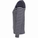 Футболка женская с длинным рукавом MATELOT LSL WOMEN, темно-синяя с белым, размер XXL