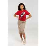 Футболка «Меламед. KRAFTWERK», красная, размер S