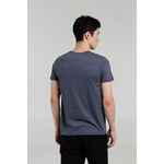 Футболка «Меламед. NICK CAVE», темно-синий меланж, размер S