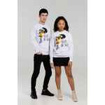 Толстовка «Меламед. STEVIE WONDER», белая, размер XS