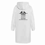 Дождевик «Невыносимая», белый, размер L