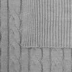 Шарф HEAT TRICK, светло-серый меланж