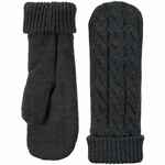 Варежки HEAT TRICK, темно-серый меланж (асфальт), размер S/M