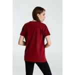 Футболка A GOD IS HIGH, гранатово-красная, размер S