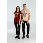 Футболка A GOD IS HIGH, гранатово-красная, размер S