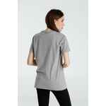 Футболка HELLO! I LOVE YOU!, серый меланж, размер S