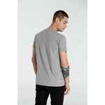 Футболка HELLO! I LOVE YOU!, серый меланж, размер S