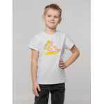 Футболка детская SKATEBOARD, белая, 6 лет