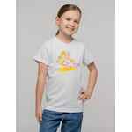 Футболка детская SKATEBOARD, белая, 6 лет