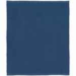 Плед SHIRR, синий (деним)