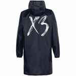 Дождевик «ХЗ», темно-синий с серебристым, размер S