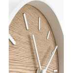 Часы настенные KUDO, беленый дуб