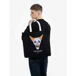 Холщовая сумка «Цирк» с внутренним карманом, черная