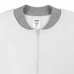 Бомбер COLLEGE молочно-белый, размер XS