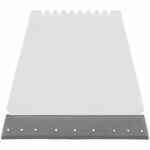 Скребок с водосгоном SNOWIE, белый