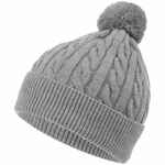 Набор HEAT TRICK, светло-серый меланж, размер M