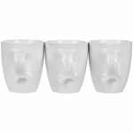 Кофейная кружка PAIRY с ложкой, белая с оранжевой