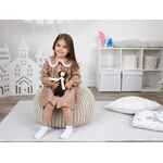 Мягкая игрушка BEASTIE TOYS, мишка с белым шарфом