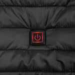 Куртка с подогревом THERMALLI MERIBELL черная, размер S