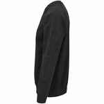 Свитшот унисекс SPACE, черный меланж, размер M